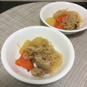 覚えやすい分量で！水なし肉じゃが